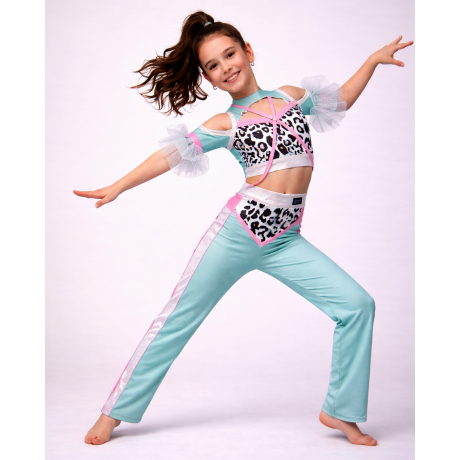 Strój Disco Dance- WILD MINT ENERGY